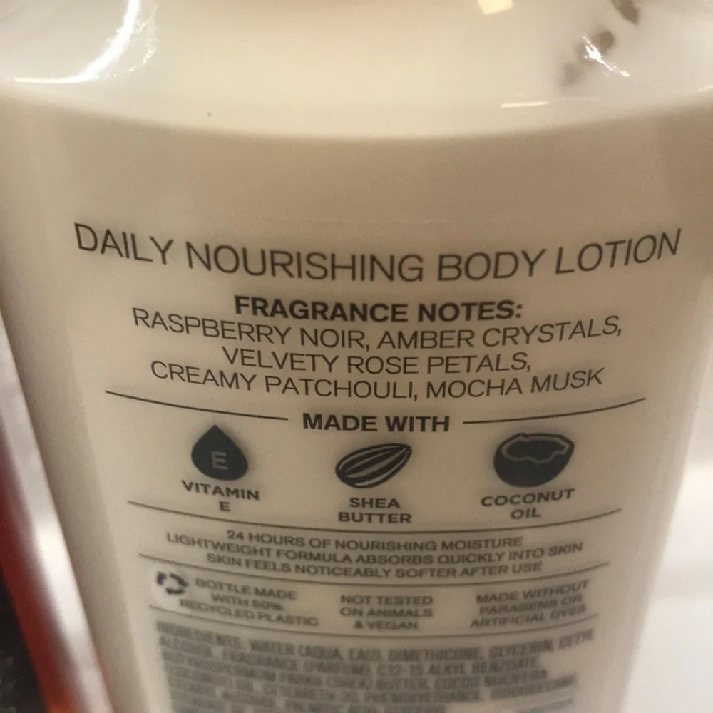 NWT!BBW🌜Into The Night Body Wash & Body Lotion
